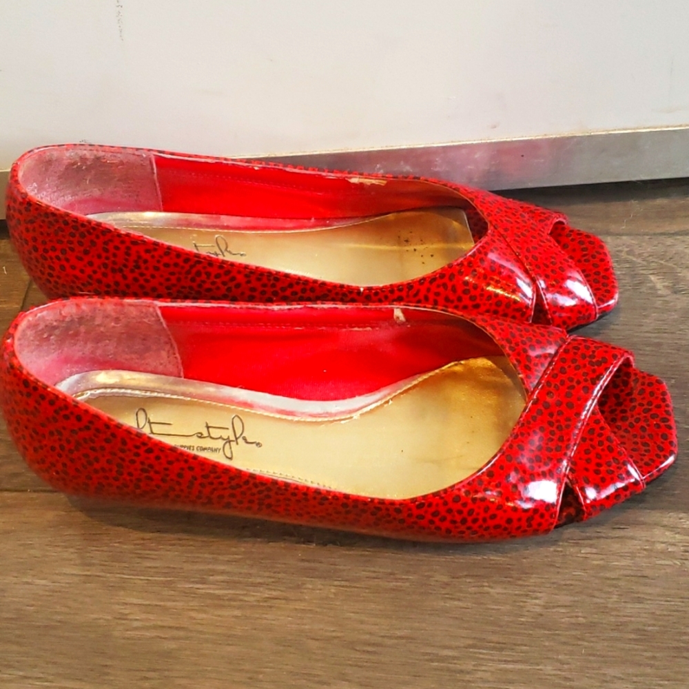 Wedge Flats Open Toe